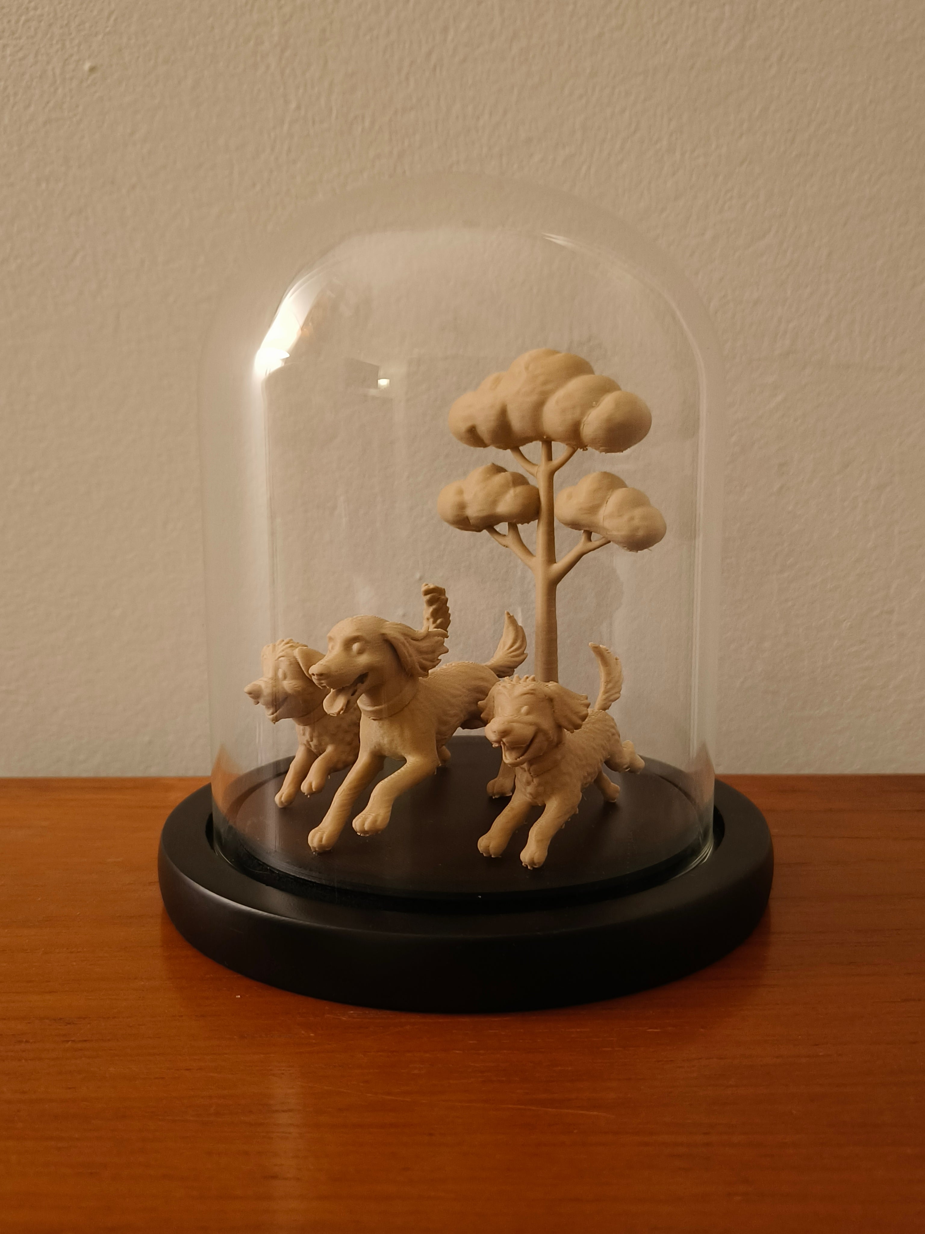 Glass Moment - Personalised Sculpture in a Bell Jar